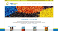 Desktop Screenshot of novakemio.com